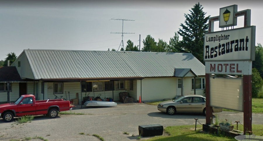 Brattains Motel on M-28 - 2011 Street View - Was Lamplighter Restaurant (newer photo)